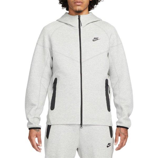 Mikina s kapucňou Nike M NK TCH FLC FZ WR HOODIE - 196607413296