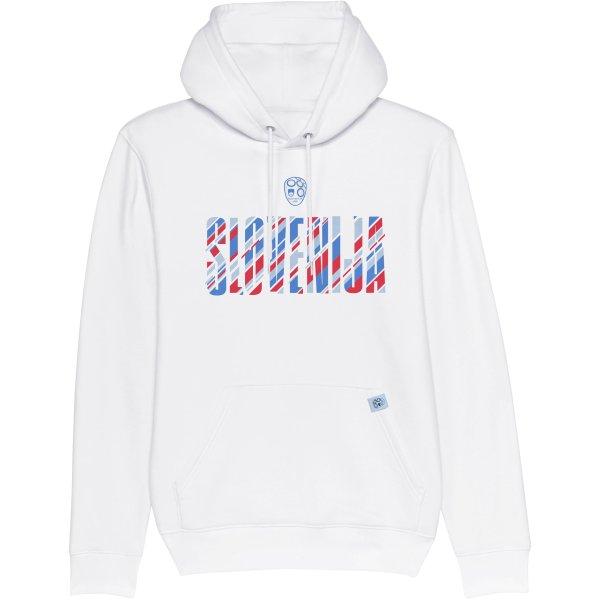 Mikina s kapucňou Nike NZSx11TS SLOVENIJA UNISEX white hoody - 4064179356272