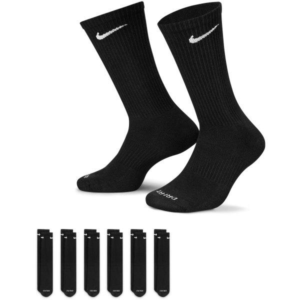 Ponožky Nike  Everyday Plus Cushioned Training Crew Socks (6 Pairs) - 193658363617