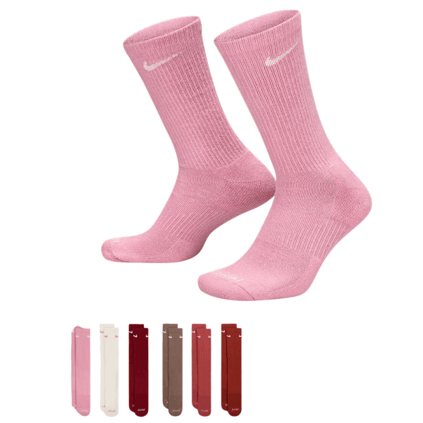 Ponožky Nike  Everyday Plus Cushioned Crew 6er Pack Socks - 197860523586