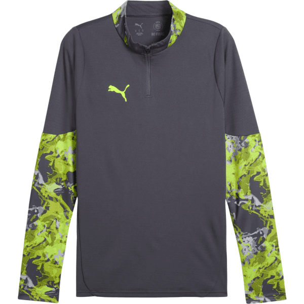 Tričko s dlhým rukávom Puma individualCUP 1/4 Zip-Top - 4067984064028