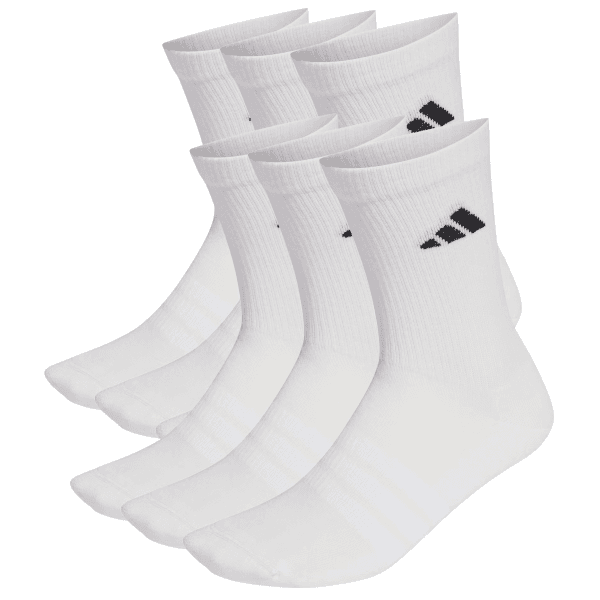 Ponožky adidas  Cishioned Crew 6pcs - 4068821333932