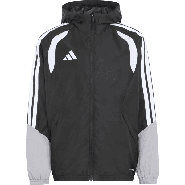 Bunda s kapucňou adidas  Tiro 26 Competition All Weather Kids - 4068815001069