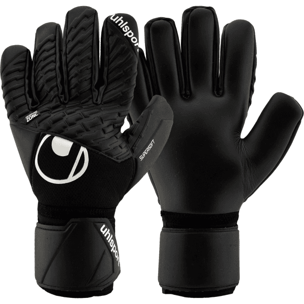 Brankárske rukavice uhlsport FM Cybertec Supersoft HN #392 Goalkeeper Gloves - 4099803249002