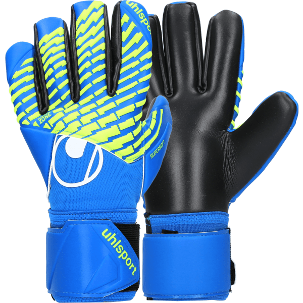 Brankárske rukavice uhlsport FM Cybertec Supersoft HN #393 Goalkeeper Gloves - 4099803249156