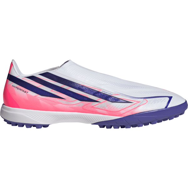Kopačky bez šnurovania adidas F50 Hyperfast League Laceless TF - 4068818023778