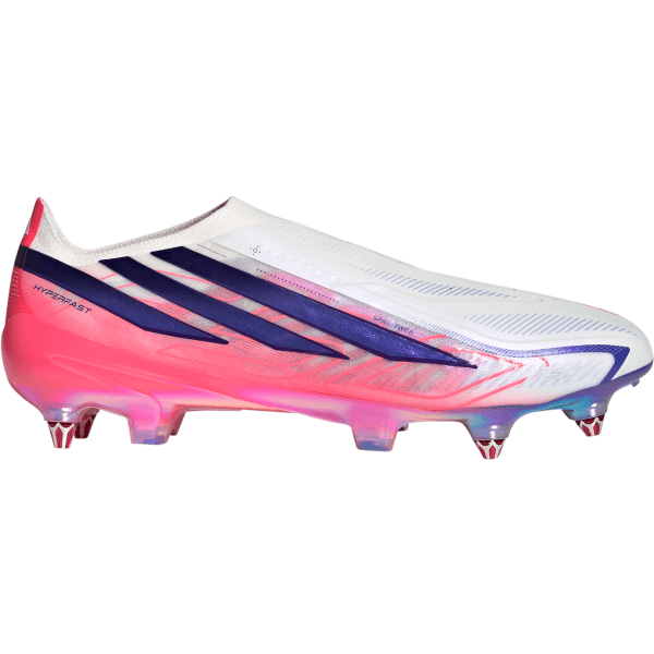 Kopačky bez šnurovania adidas F50 Hyperfast Elite Laceless SG - 4068817690230