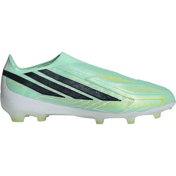 Detské bezšnurovacie kopačky adidas F50 Hyperfast Elite Laceless FG - 4068817451190