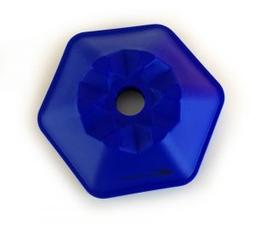 Méty s výsekom pre tyče HEXAGON 6 cm- 10 ks - 100277