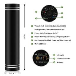 Ručná LED elektrická pumpa - 100307i