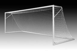 QS futbalová sieť hrúbka 5mm / rozmer 5 x 2 x 0,8 x 1,5m / oko 10x10cm - Futbalová sieť hrúbka 5mm / rozmer 5 x 2 x 0,8 x 1,5m / oko 10x10cm