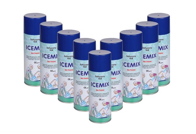 Chladicí sprej 400ml Icemix 12ks/72,50 Kč kus + kapitánská páska - _495194
