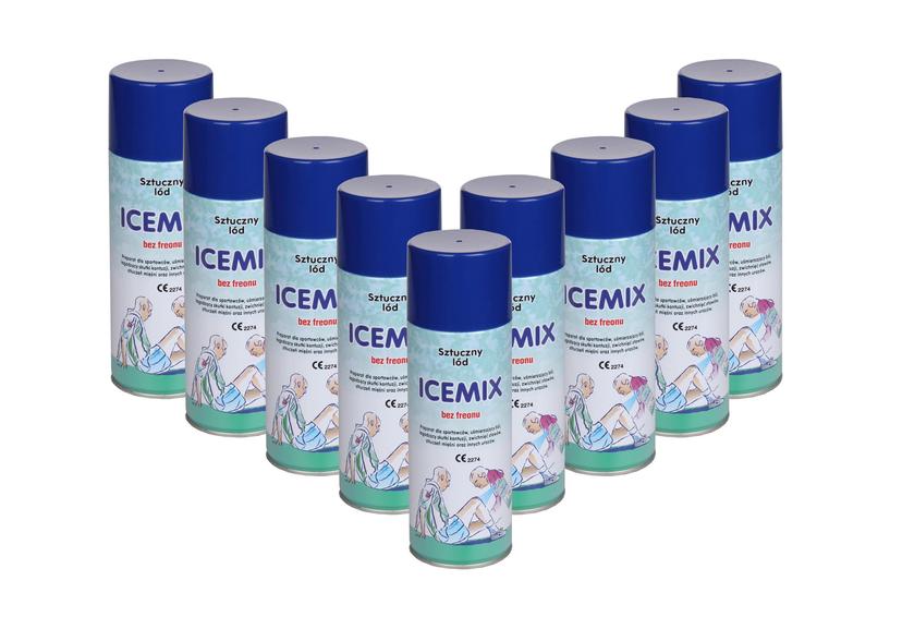 Chladicí sprej 400ml Icemix 12ks/72,50 Kč kus + kapitánská páska - _495194