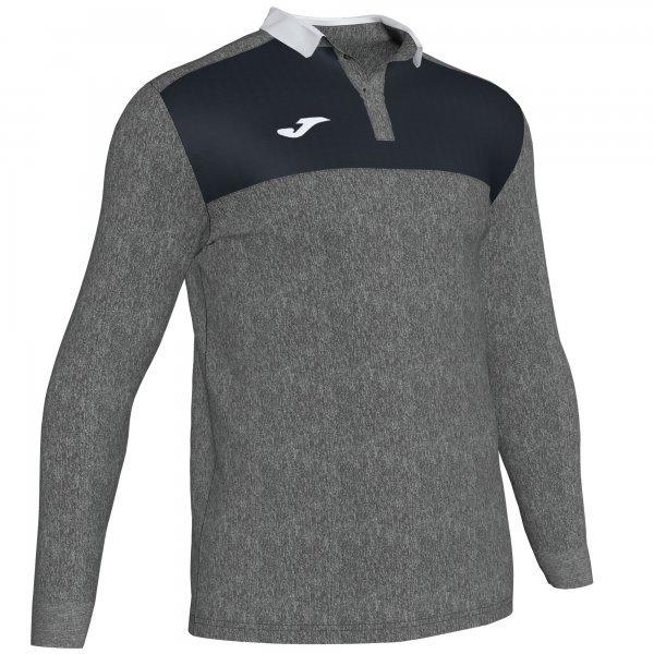 POLO SHIRT WINNER II MELANGE MEDIUM-BLACK L/S - 101332.2812XS_379811