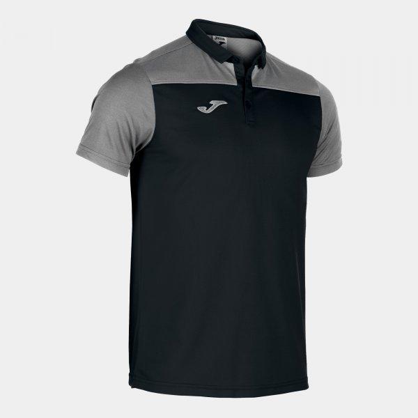 POLO SHIRT HOBBY II BLACK-GREY S/S - 101371.1112XS_380085