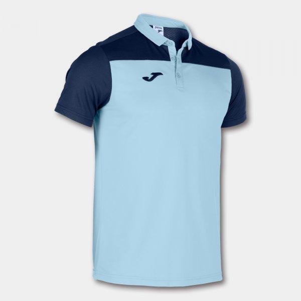 POLO SHIRT HOBBY II SKY BLUE-NAVY S/S - 101371.3532XS_380184