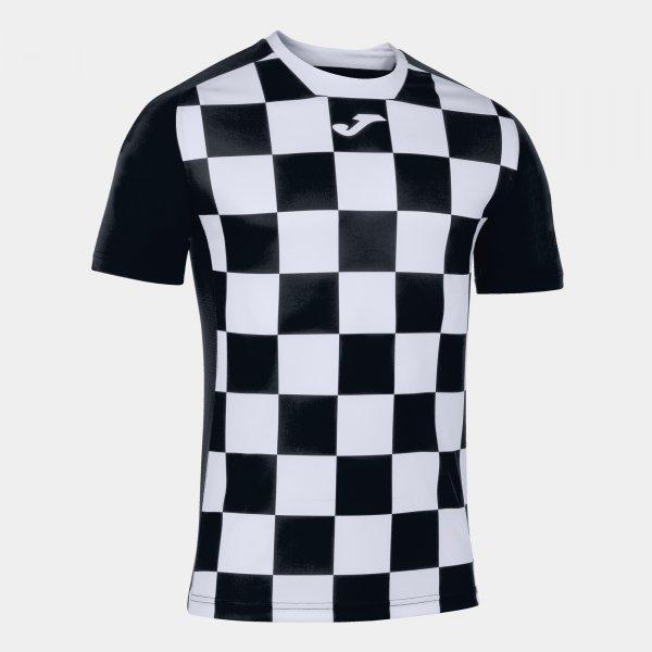 FLAG II T-SHIRT BLACK-WHITE S/S - 101465.1022XS_380236