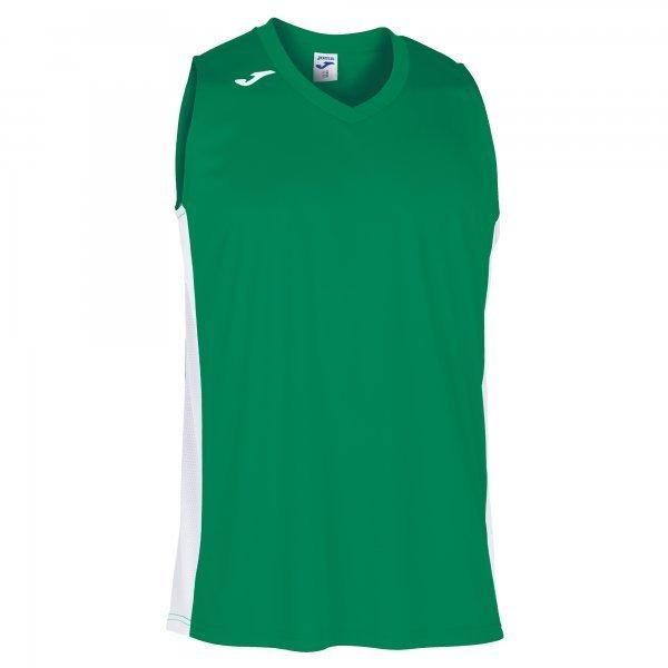CANCHA III T-SHIRT GREEN-WHITE SLEEVELESS - 101573.4523XL_380305