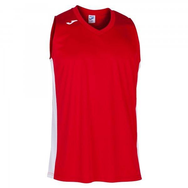 CANCHA III T-SHIRT RED-WHITE SLEEVELESS - 101573.6022XS_380310