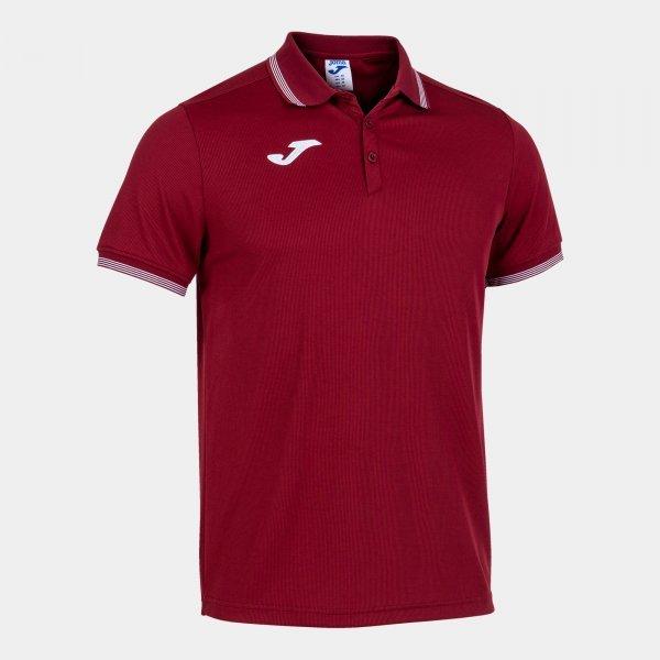 CAMPUS III POLO BURGUNDY S/S - 101588.6712XL_380606
