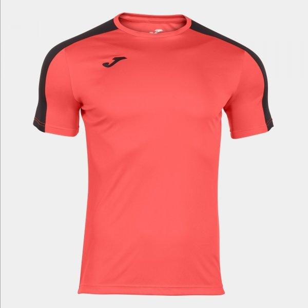ACADEMY SHORT SLEEVE T-SHIRT FLUOR CORAL-BLACK - 101656.0412XL-3XL_274028