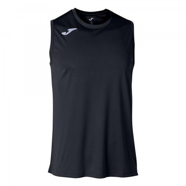 COMBI BASKET T-SHIRT BLACK SLEEVELESS - 101660.1002XS_381570