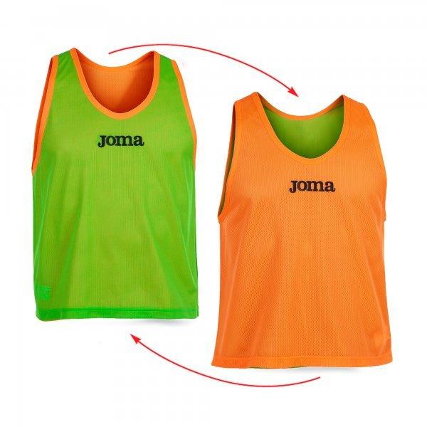 REVERSIBLE TRAINING BIB F.ORANGE-F.GREEN - 101689.050S02_274859
