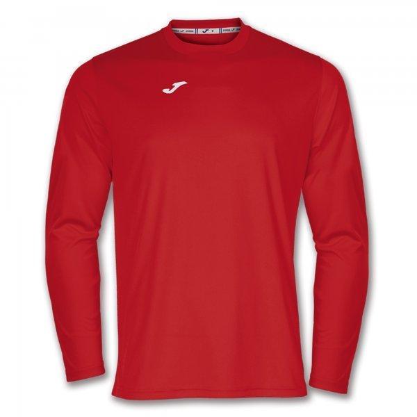 T-SHIRT COMBI RED L/S - 100092.6002XL-3XL_377266