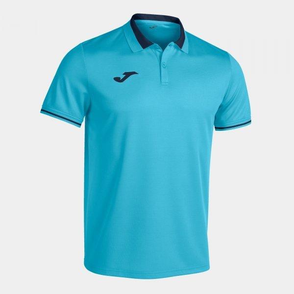 CHAMPIONSHIP VI SHORT SLEEVE POLO FLUOR TURQUOISE-NAVY - 101954.0133XS_382574