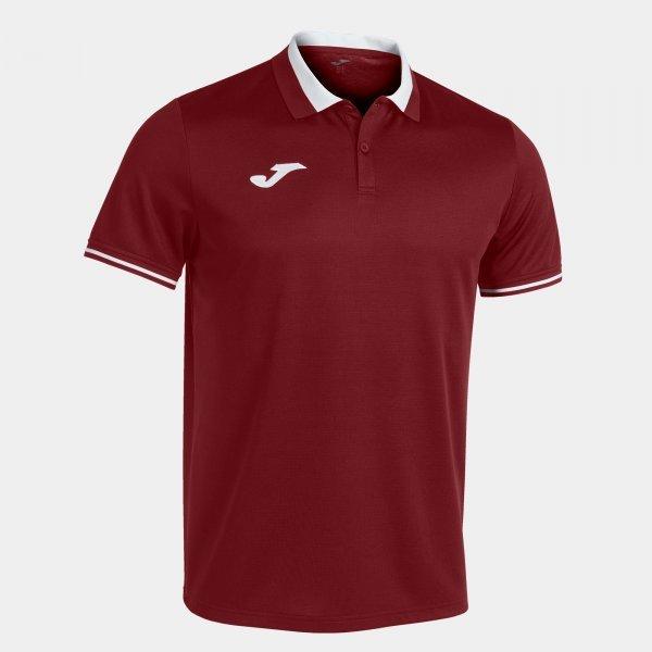 CHAMPIONSHIP VI SHORT SLEEVE POLO BURGUNDY WHITE - 101954.6722XS_382637