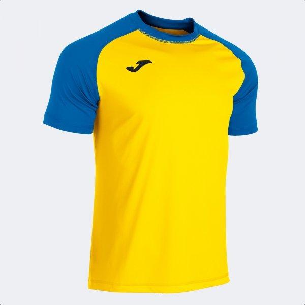 TEAMWORK SHORT SLEEVE T-SHIRT YELLOW-ROYAL BLUE - 102218.9072XL_383684