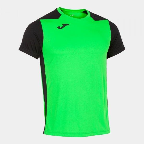RECORD II SHORT SLEEVE T-SHIRT FLUOR GREEN BLACK - 102223.0212XS_383990