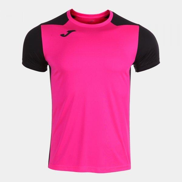 RECORD II SHORT SLEEVE T-SHIRT FLUOR PINK BLACK - 102223.0312XS_277553