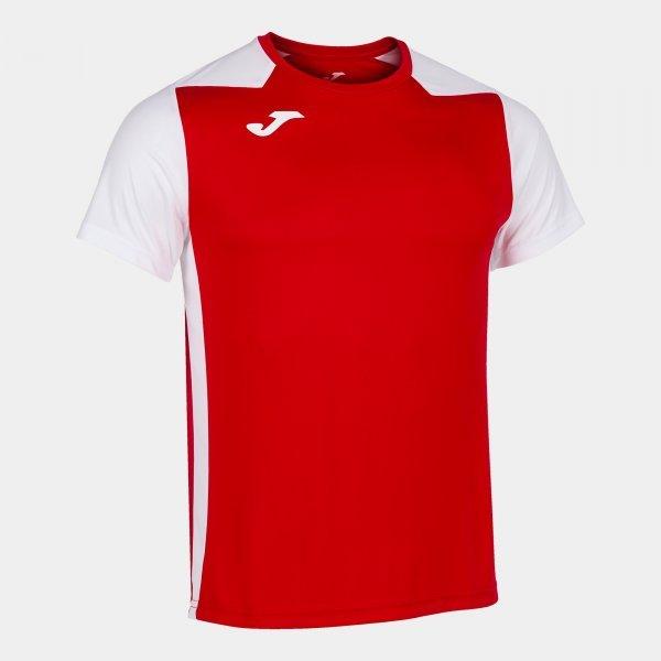RECORD II SHORT SLEEVE T-SHIRT RED WHITE - 102223.6022XL_384050