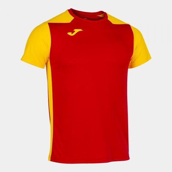 RECORD II SHORT SLEEVE T-SHIRT RED YELLOW - 102223.6092XS_384059