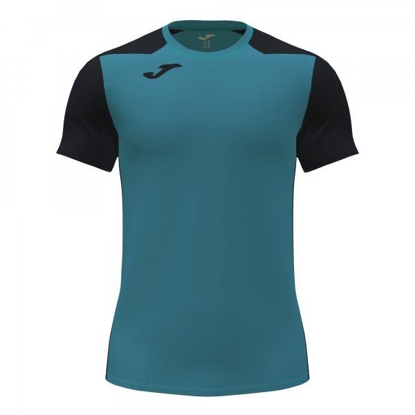 RECORD II SHORT SLEEVE T-SHIRT TURQUOISE BLACK - 102223.7252XL_384074