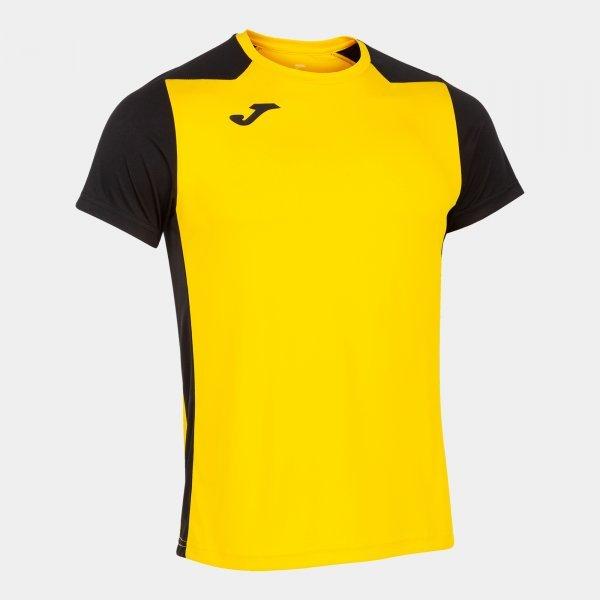 RECORD II SHORT SLEEVE T-SHIRT YELLOW BLACK - 102223.9012XL_384082
