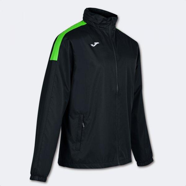 TRIVOR RAINCOAT BLACK FLUOR GREEN - 102261.1172XL_384857