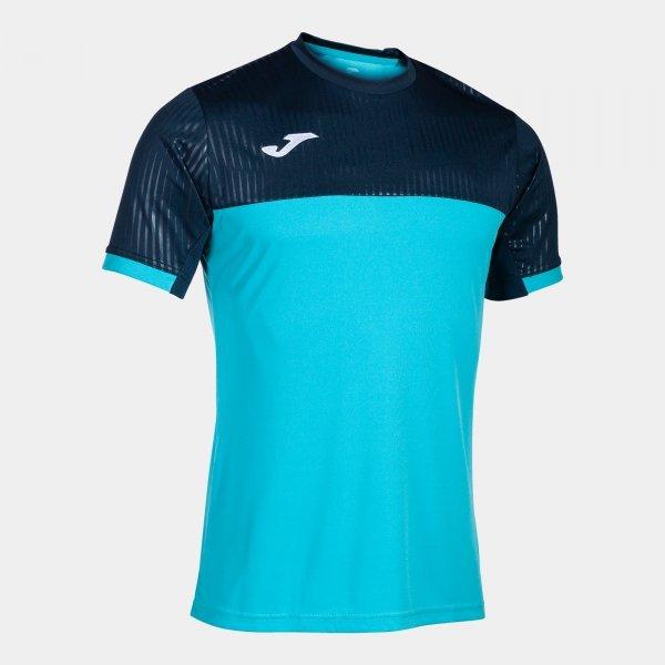 MONTREAL SHORT SLEEVE T-SHIRT FLUOR TURQUOISE-NAVY - 102743.0132XL_385991