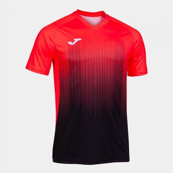 TIGER IV SHORT SLEEVE T-SHIRT BLACK FLUOR CORAL - 102764.1192XS_281519