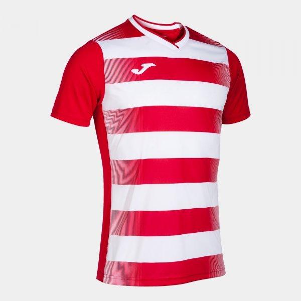 EUROPA V SHORT SLEEVE T-SHIRT RED WHITE - 102838.6022XL_387237