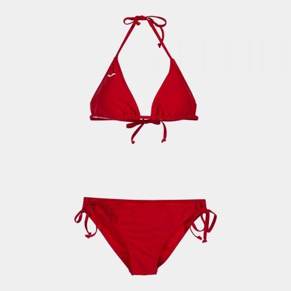 SANTA MÓNICA BIKINI TOP + SWIMMING BOTTOMS RED - 300008.600L_403813
