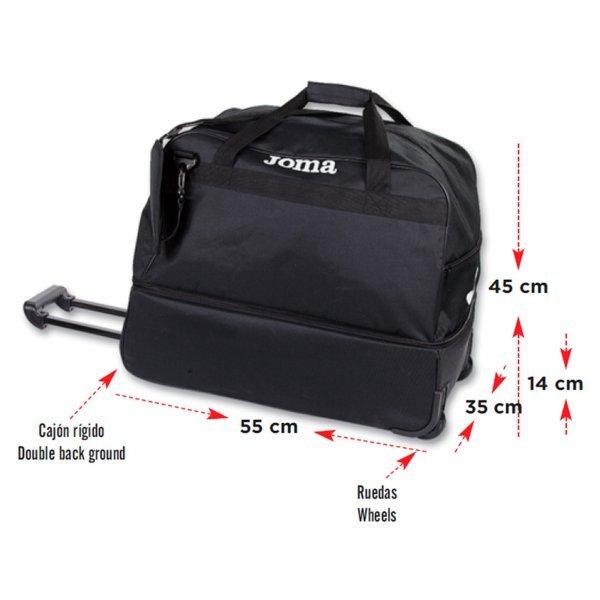 TROLLEY TRAINING BAG BLACK - 400004.100S_320951