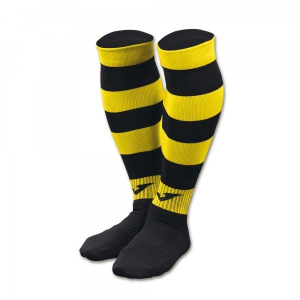 FOOTBALL SOCKS ZEBRA II BLACK-YELLOW - 400378.109S17_404342