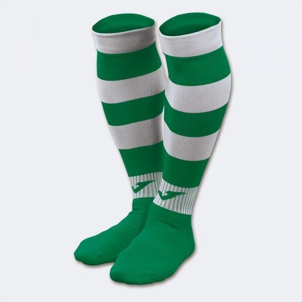 FOOTBALL SOCKS ZEBRA II GREEN-WHITE - 400378.452S17_404346