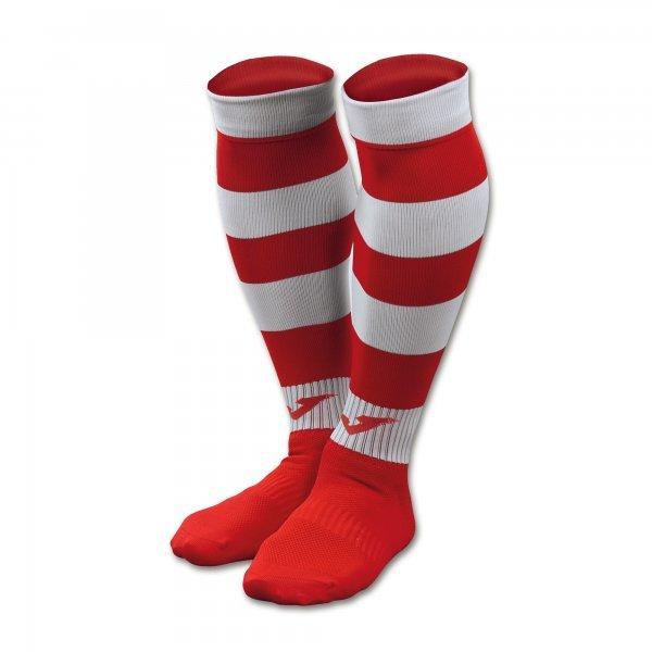 FOOTBALL SOCKS ZEBRA II RED-WHITE - 400378.602S17_404350
