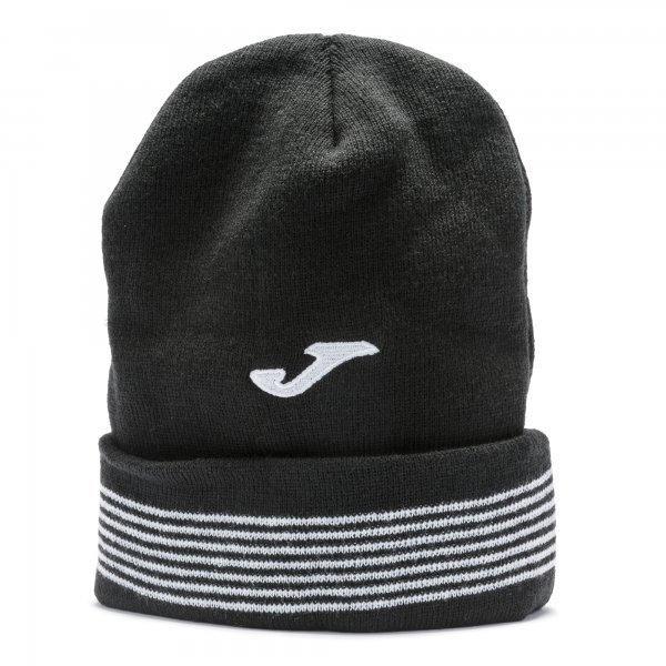 ICELAND KNITTED HAT BLACK-WHITE - 400393.100S10_404391