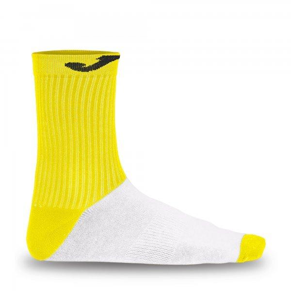 SOCK WITH COTTON FOOT YELLOW-BLACK - 400476.901S01_404442