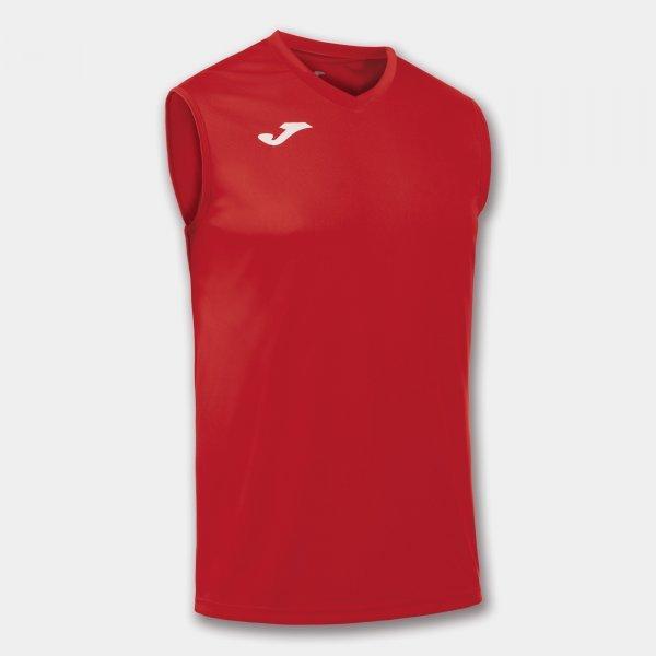 T-SHIRT BASIC RED SLEEVELESS - 100436.6002XL-3XL_377513