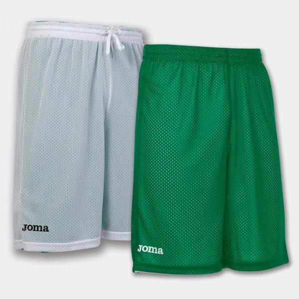 SHORT BASKET REVERSIBLE ROOKIE GREEN-WHITE - 100529.4502XS_270375